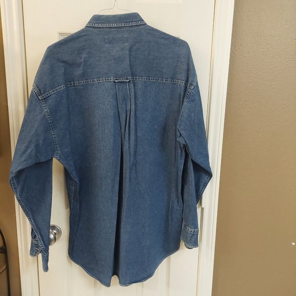 Chaps by Ralph Lauren Men's Denim long sleeve shirt - Picture 5 of 5